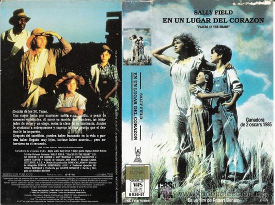 Cine: CARATULA VHS - EN UN LUGAR DEL CORAZON - Pedido Minimo 6&euro;