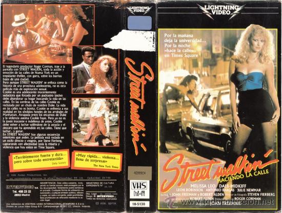 Cine: CARATULA VHS - HACIENDO LA CALLE