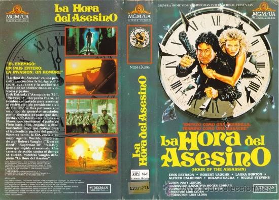 Cine: CARATULA VHS - LA HORA DEL ASESINO - Pedido Minimo 6&euro;