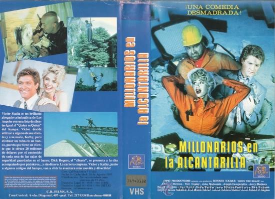 Cine: CARATULA VHS - MILLONARIOS EN LA ALCANTARILLA - Pedido Minimo 6&euro;