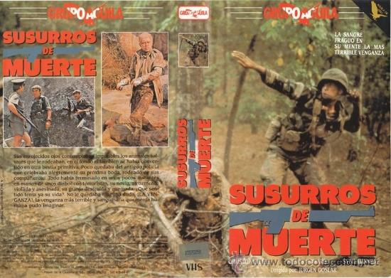 Cine: CARATULA VHS - SUSURROS DE MUERTE - Pedido Minimo 6&euro;