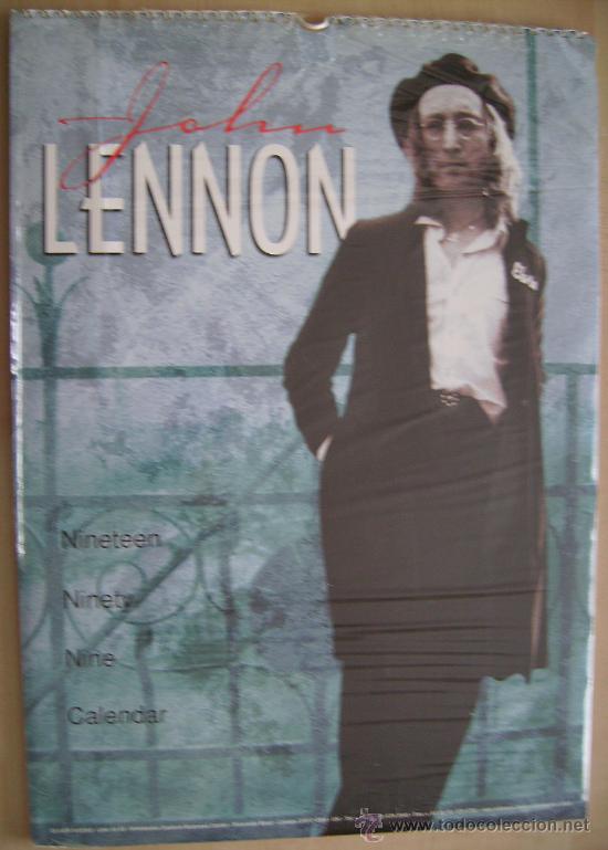 Cine: THE BEATLES, JOHN LENNON. CALENDARIO 1999.