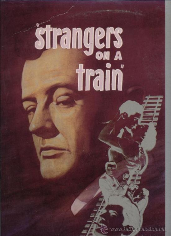Cine: Strangers on a train Laser Disc - Foto 1