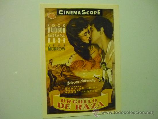 Cine: programa moderno oegullo de raza- rock hudson - Foto 1