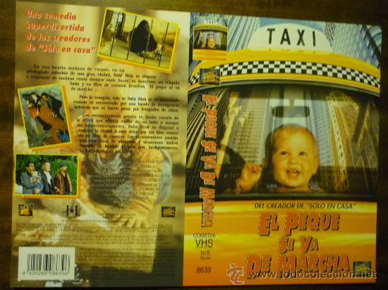 Cine: CARATULA VIDEO VHS EL PEQUE SE VA DE MARCHA