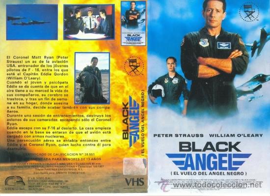 Cine: CARATULA VHS - BLACK ANGEL - Pedido Minimo 6&euro;