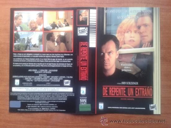 Cine: CARATULA VHS - DE REPENTE UN EXTRA&Ntilde;O - Pedido Minimo 6&euro;