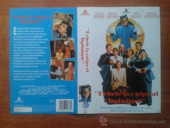 Cine: CARATULA VHS - ECHELE LA CULPA AL BOTONES - Pedido Minimo 6&euro;