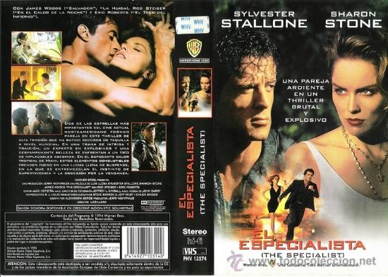 Cine: CARATULA VHS - EL ESPECIALISTA - Pedido Minimo 6&euro;