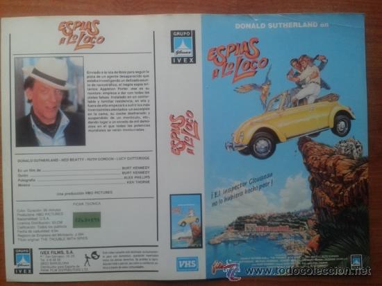 Cine: CARATULA VHS - ESPIAS A LO LOCO - Pedido Minimo 6&euro;