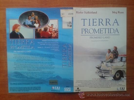 Cine: CARATULA VHS - TIERRA PROMETIDA - Pedido Minimo 6&euro;