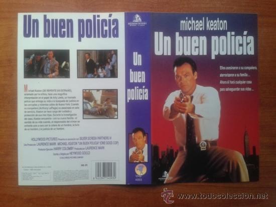 Cine: CARATULA VHS - UN BUEN POLICIA - Pedido Minimo 6&euro;