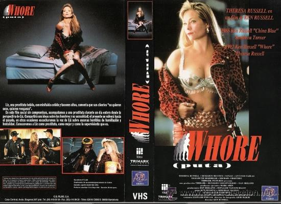 Cine: CARATULA VHS - WHORE (PUTA) - Pedido Minimo 6&euro;