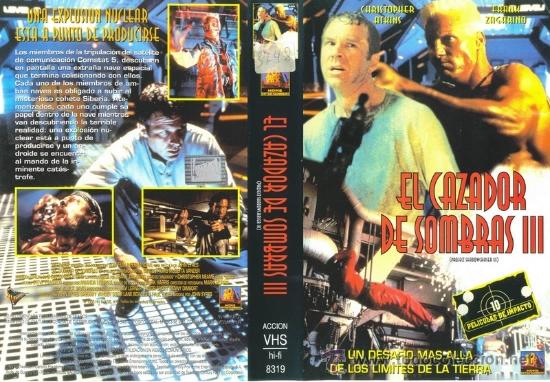 Cine: CARATULA VHS - EL CAZADOR DE SOMBRAS - Pedido Minimo 6&euro;