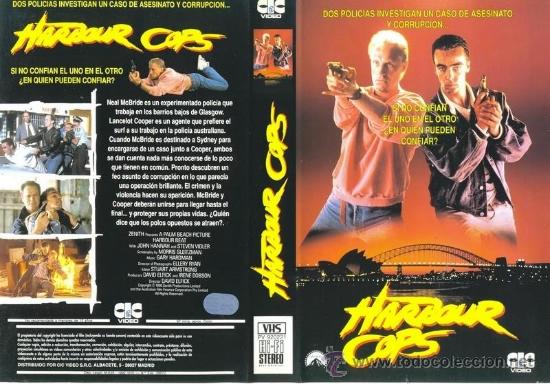 Cine: CARATULA VHS - HARBOUR COPS - Pedido Minimo 6&euro;