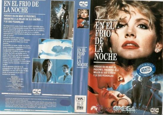 Kino: CARATULA VHS - EN EL FRIO DE LA NOCHE- Pedido Minimo 6&euro;