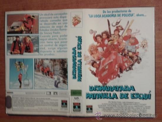 Cine: CARATULA VHS - DISPARATADA PATRULLA DE ESQUI - Pedido Minimo 6&euro;