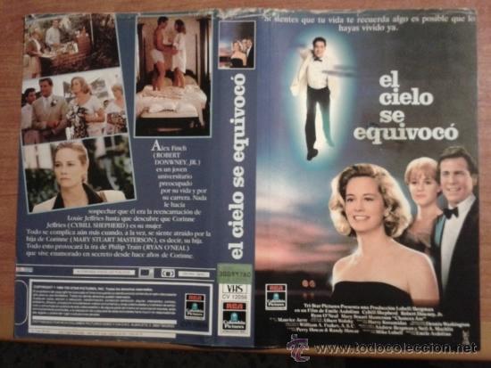Cine: CARATULA VHS - EL CIELO SE EQUIVOCO - Pedido Minimo 6&euro;