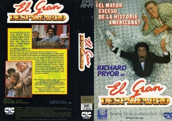 Cine: CARATULA VHS - EL GRAN DESPILFARRO - Pedido Minimo 6&euro;