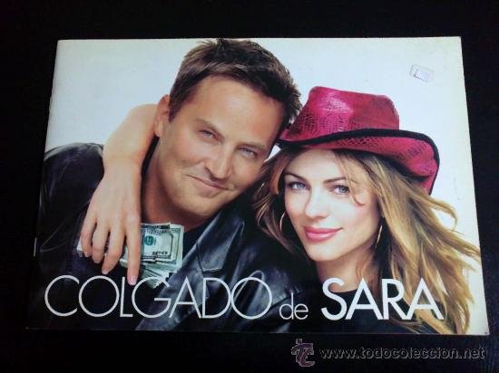 Cine: COLGADO DE SARA, DE REGINALD HUDLIN. ELIZABETH HURLEY, MATTHEW FERRY... PRESSBOOK