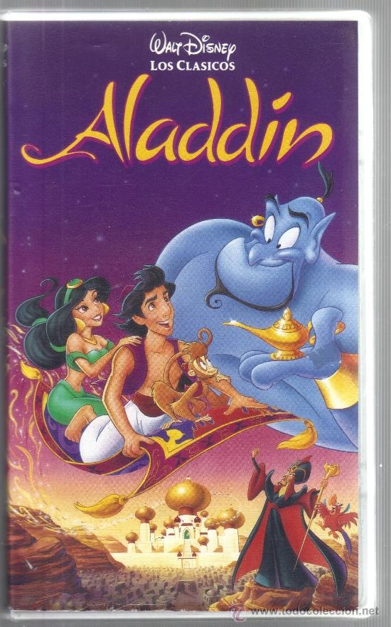 Caratula De Vhs Aladdin Walt Disney Los C Vendido En Venta