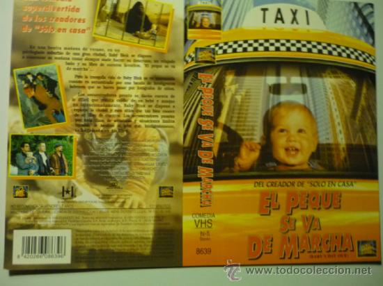 Cine: CARATULA VIDEO VHS EL PEQUE SE VA DE MARCHA .-