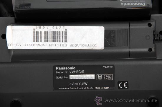 Cine: PANASONIC VIDEO EDITING VW-EC1 - Foto 5