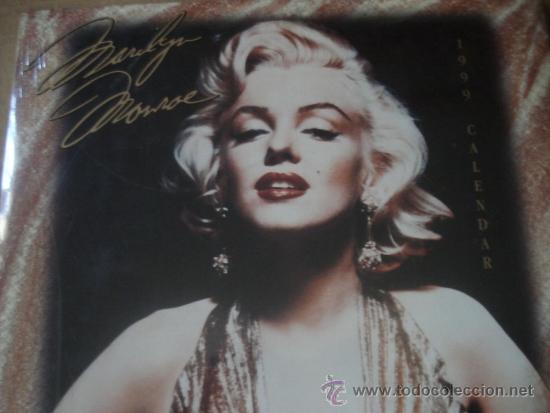 Cine: MARILYN MONROE Calendario Oficial Americano a&ntilde;o 1999 -PRECINTADO-