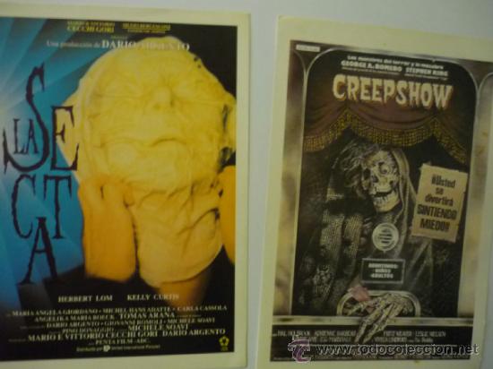 Cine: lote programas modernos terror la sectas .-creepshow - Foto 1