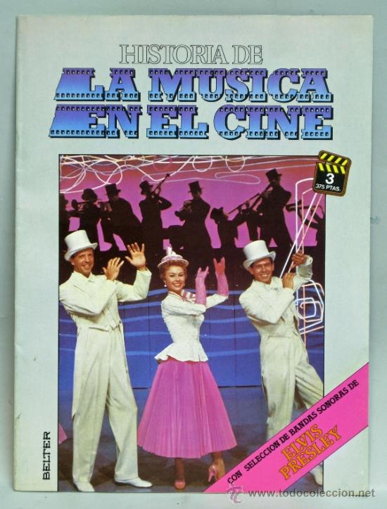 Cine: Historia M&uacute;sica en el cine fasc&iacute;culo n&ordm; 3 Discos Belter 1982