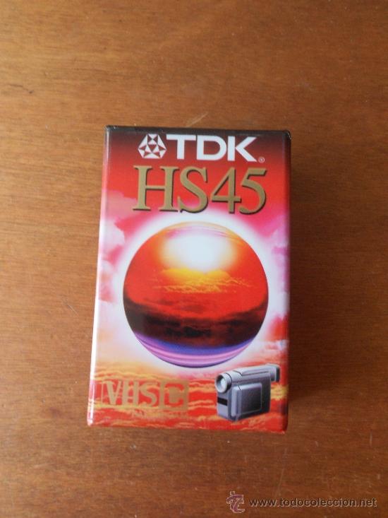 Cinema: CINTA PARA GRABAR VIDEO VHS DE LAS VIDEOC&Aacute;MARAS ANTIGUAS MARCA TDK HS45 CON PRECINTO