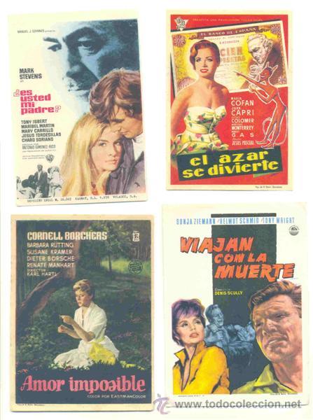 Cine: 30 Folletos de mano - Foto 5
