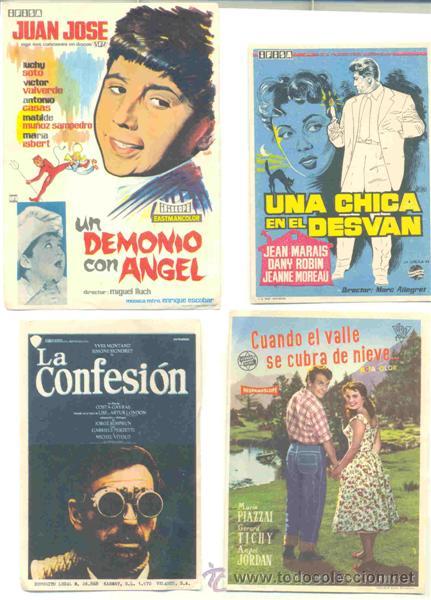 Cine: 30 Folletos de mano - el reverso en blanco - Foto 8