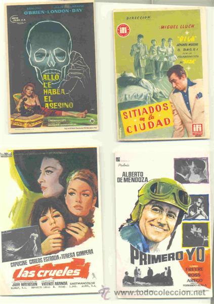 Cine: 30 Folletos de mano - el reverso en blanco - Foto 3