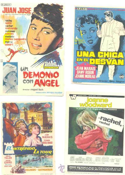 Cine: 30 Folletos de mano - el reverso en blanco - Foto 4