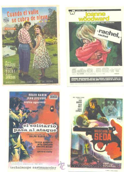 Cine: 30 Folletos de mano - el reverso en blanco - Foto 1