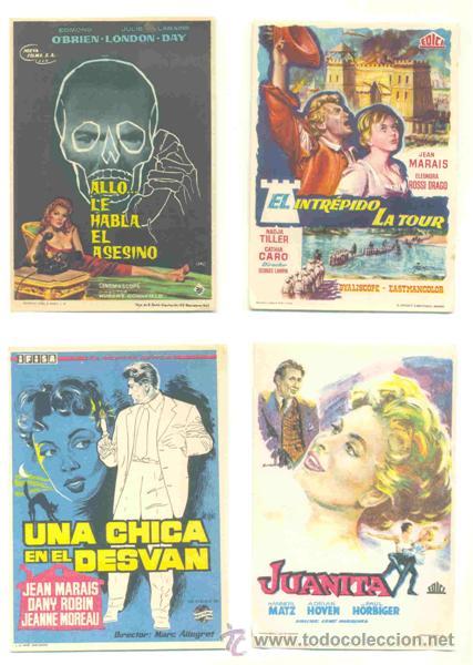 Cine: 30 Folletos de mano - el reverso en blanco - Foto 7