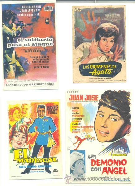 Cine: 30 Folletos de mano - el reverso en blanco - Foto 6