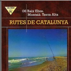 Cine: CD ROM - RUTES DE CATALUNYA Nº 6 BAIX EBRE. MONTSIÀ. TERRA ALTA. Lote 41714280