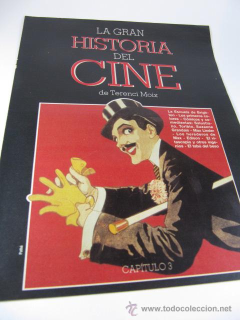 Cine: FASCICULO LA GRAN HISTORIA DEL CINE POR TERENCI MOIX, CHARLIE CHAPLIN, CHARLOT.