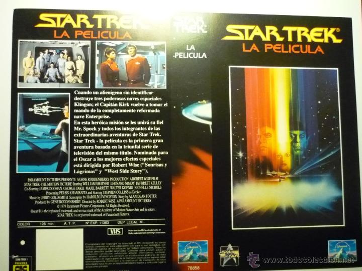 Cine: cRATULA VIDEO VHS STAR TREK LA PELICULA