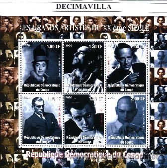 Cine: PRCN015, CONGO, STAN LAUREL, ETC, 6 VAL. - Foto 1