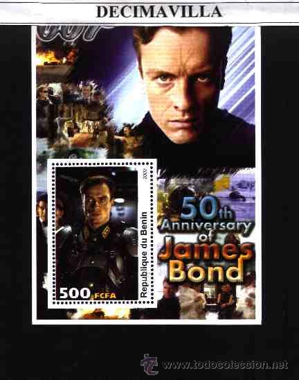Cine: PRCN077, BENIN, 2003, JAMES BOND, L02