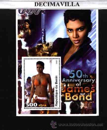 Cine: PRCN078, BENIN, 2003, JAMES BOND, L03