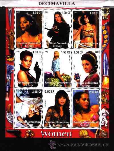 Cinema: PRCN083, CONGO, 2001, JAMES BOND, MUJERES, L05
