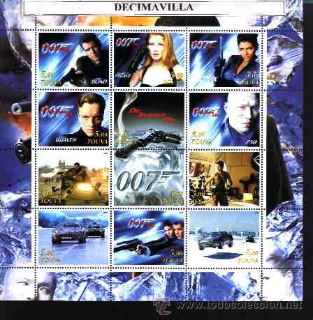 Cine: PRCN095, TUVA, 2003, JAMES BOND.