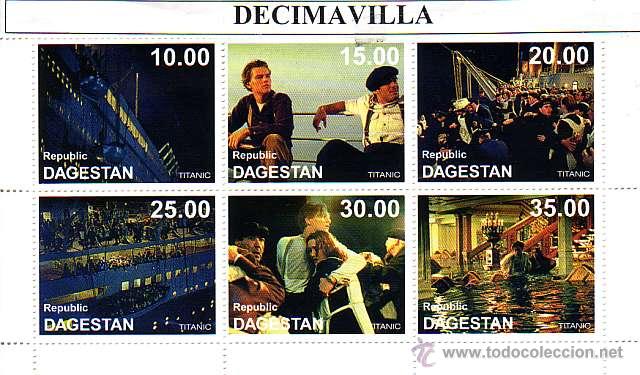 Cine: PRCN132, DAGESTAN, TITANIC, LEONARDO DI CAPRIO, MP02