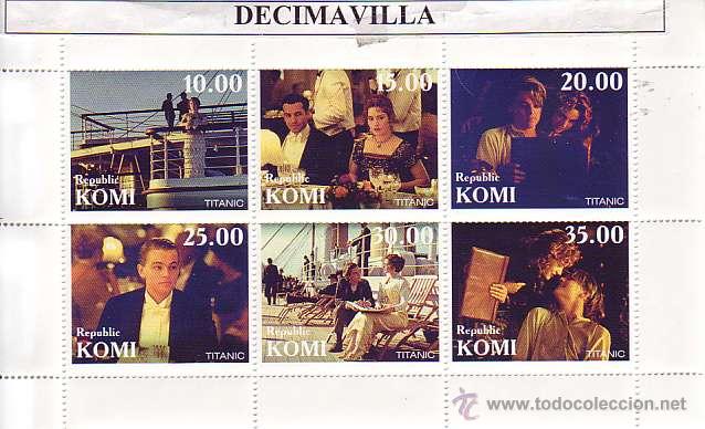 Cine: PRCN136, KOMI, TITANIC, LEONARDO DI CAPRIO.