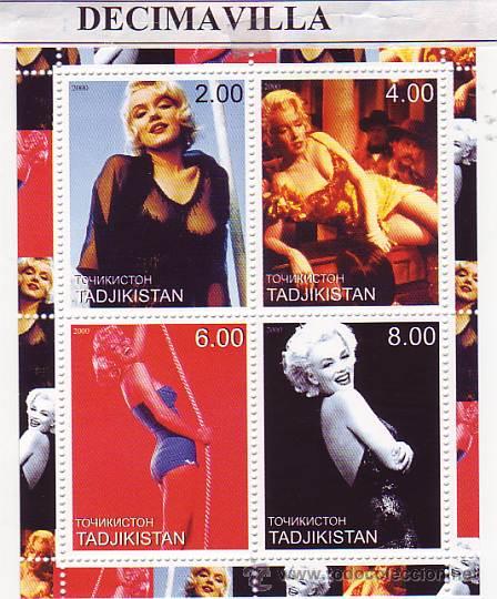 Cine: PRCN149, TADJIKISTAN, 2000, MARILYN MONROE - Foto 1