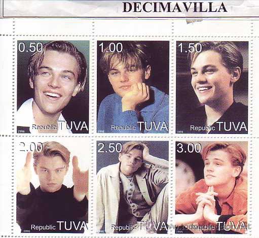 Cine: PRCN158, TUVA, 1998, LEONARDO DI CAPRIO - Foto 1